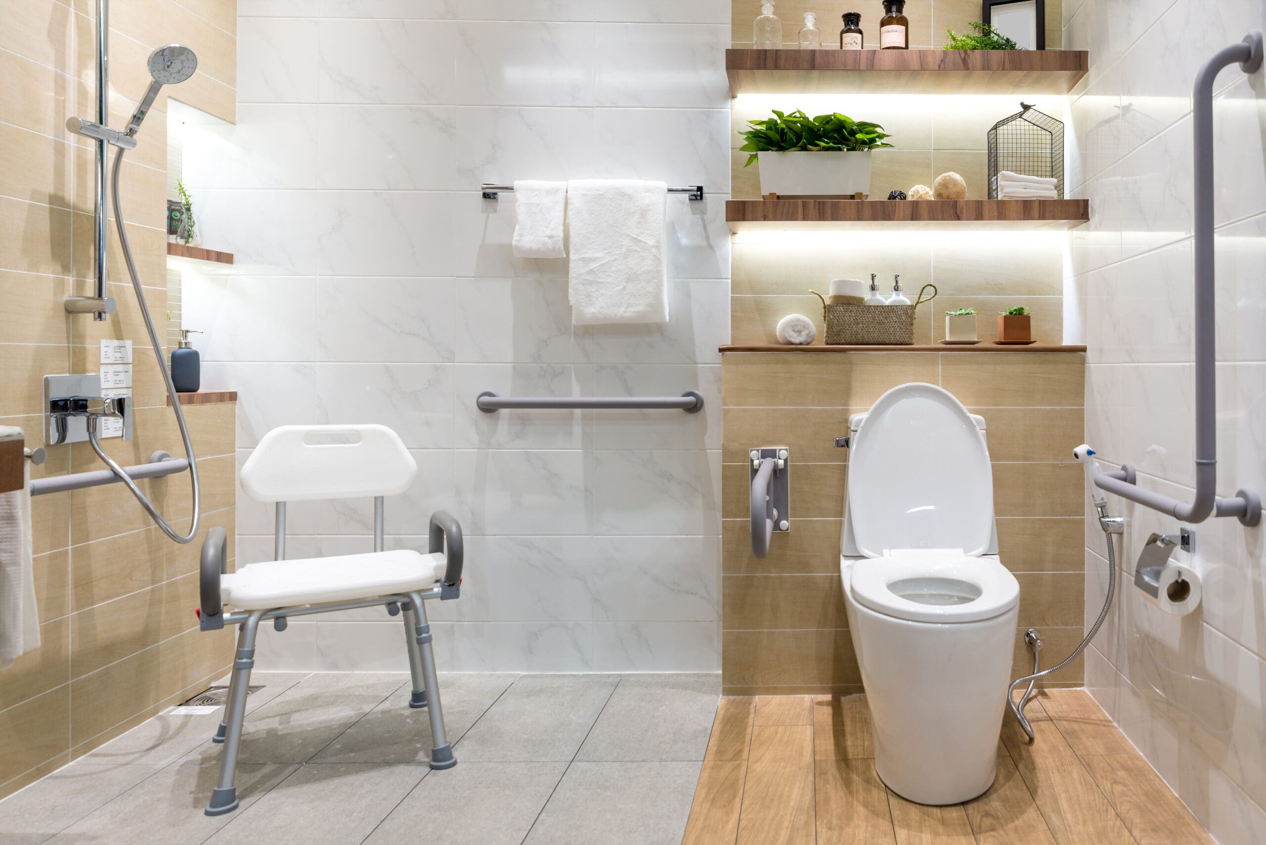 salle de bain pmr